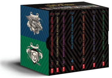 [6美國直購宅配免運較長備貨] Harry Potter 1-7 Boxed Set (2018版) 純英文書紙本平裝 9781338218398