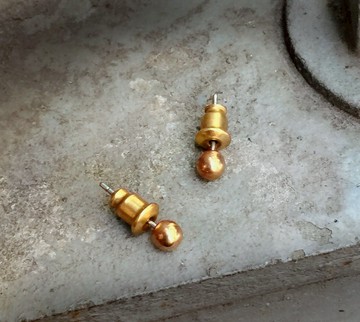 Sienna黃銅耳環設計感銅耳環*賣場為單隻價錢