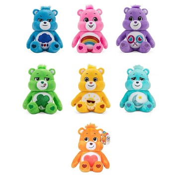 快速出貨【Care Bears】彩虹熊 9吋 閃亮版 娃娃 玩偶 填充玩具 布偶 聚酯纖維