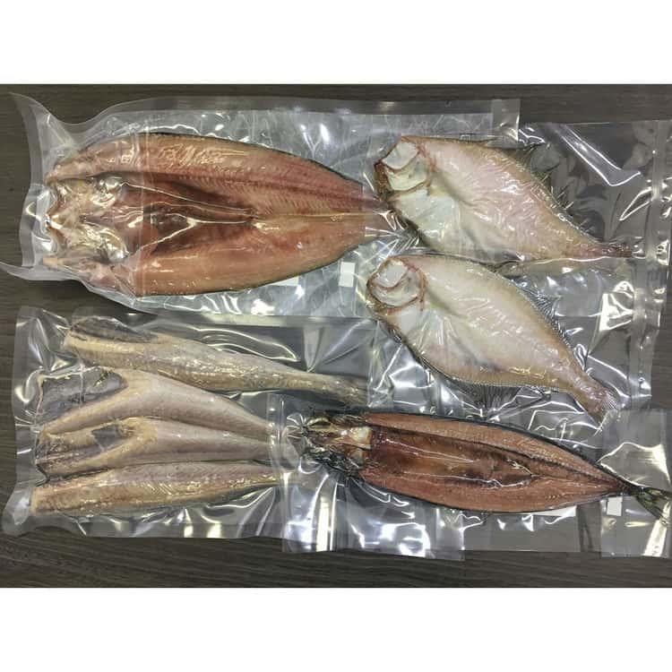 北海道 一夜干し詰合せ Fセット (ほっけ 1枚 姫鱈 4本 宗八かれい 2枚 秋刀魚 1枚) ※離島は配送不可