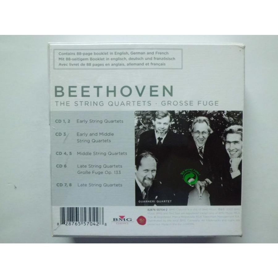 Beethoven   The String Quartets, Grosse Fuge   Guarneri Quartet CDs    CD