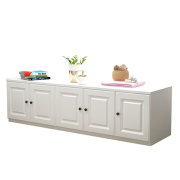 熱賣款！免運 飄窗櫃 收納櫃 實木陽臺柜飄窗柜簡約現代大容量儲物柜客廳落地收納置物小矮柜八折下殺 打骨折 可開發票 加客服賴享受巨額減免金牌保障