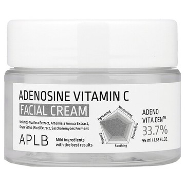 APLB, 腺苷維生素 C 面霜，1.86 液量盎司（55 毫升）