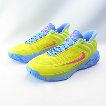 NIKE FQ3681700 Giannis Immortality 4 EP 男籃球鞋 字母哥 發光黃/大學藍