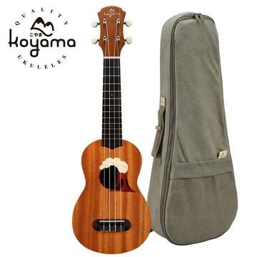 Koyama LAVA-S LAVA 火山 設計師系列 桃花心木 21吋烏克麗麗