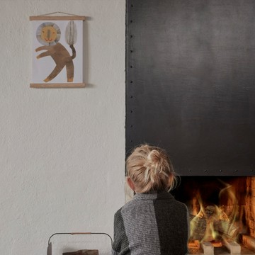 OYOY MINI 手繪風格海報 小 - 獅子王