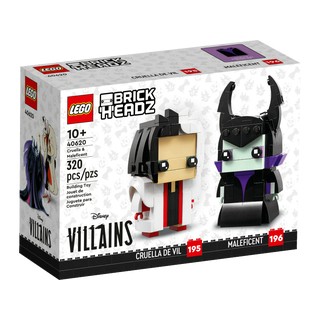 ||高雄 宅媽|樂高 積木|| LEGO“40620 Brickheadz 《101忠狗》 庫伊拉 《睡美人》 梅菲瑟”
