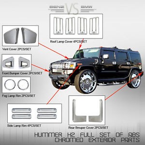 USパーツABSハマーH2クローム外装換気屋根ランプフォグバンパー