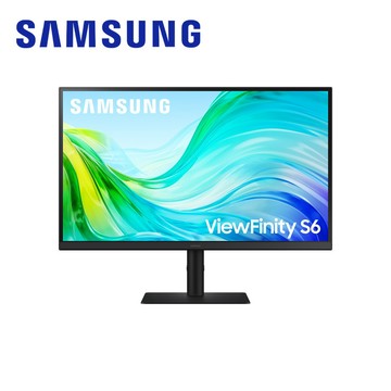 三星SAMSUNG 27吋 ViewFinity S6 QHD 高解析度平面顯示器 S61F 廠商直送