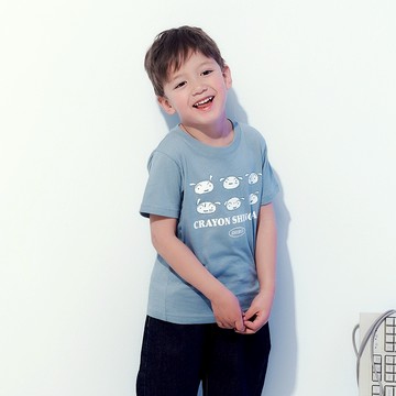 CACO-MIT 小白趣味表情印花短T‧親子款-童【J3SC505】