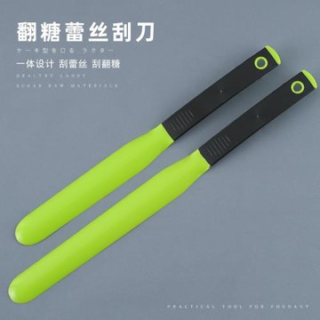 翻糖蕾絲刮刀 糖霜制作蕾絲模 干佩斯硅膠裝飾刮平器 烘焙工具