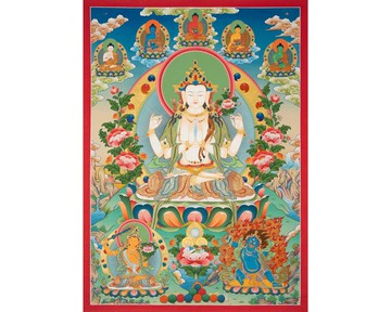 觀世音菩薩像－手工製作的居家靈性裝飾品