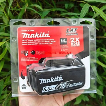【現貨】Makita18V6.0Ah鋰電充電器8000mAh強大牧田電池高效耐用