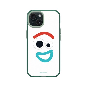 iPhone 15 Clear 憂墨綠 - 迪士尼-玩具總動員 Toy Story - Forky