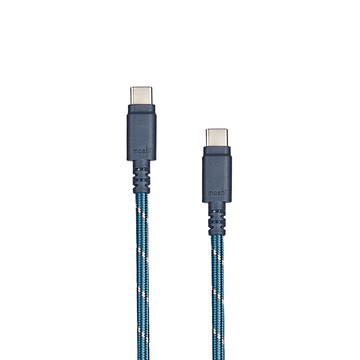 Integra 強韌系列 USB-C to USB-C (240W/480Mbps) 充電/傳輸編織線- 薄型插頭 (1.2M)