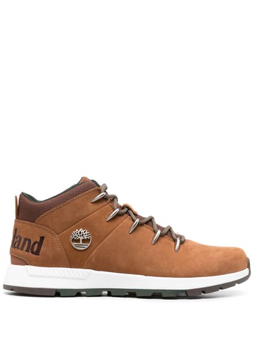 Timberland - Sprint Trekker leather sneakers - men - Nubuck Leather/Rubber/Fabric/Fabric - 12.5 - Brown