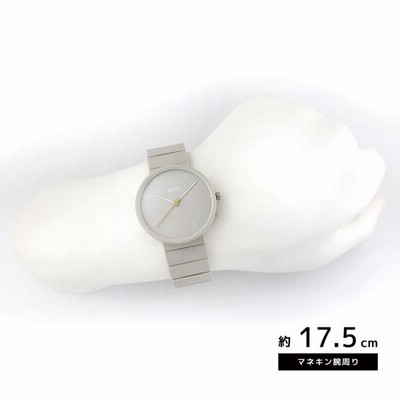 BRAUN ブラウン Ceramic Analog Watch BN0171GYGYG グレー 