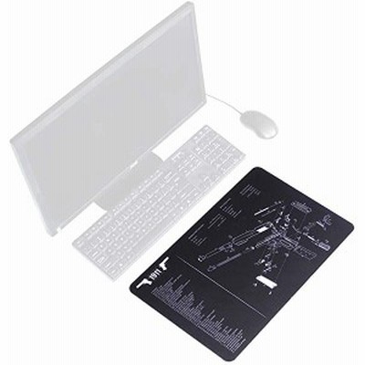 RFMHT グレイ フォレスト ツリー マウスパッド ゲーミング 大型 