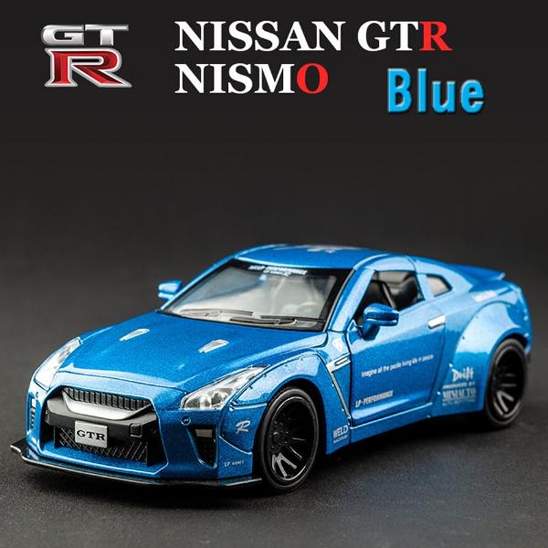 NISSAN 日産 GTR R-35 ニスモ NISMO 1/32 ミニカー 全6色 ライト点灯 エンジンサウンド 模型 合金モデル |  LINEショッピング