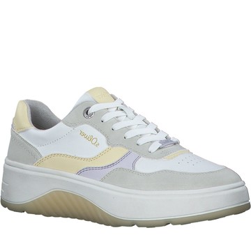 S.OLIVER WHITE CASUAL CLOSED SPORT SHOE 白色女款鞋子