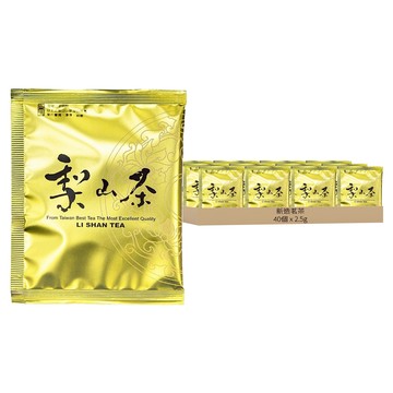 新造茗茶 梨山極品烏龍茶包  2.5g  40個裝  1組