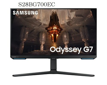 【享最高折300】SAMSUNG 三星 28吋 Odyssey G7 平面電競顯示器/S28BG700EC