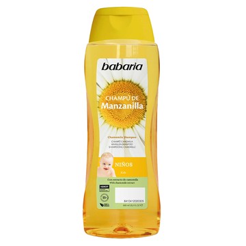 Babaria兒童洋甘菊洗髮露 600ml 嬰幼兒童適用  1瓶