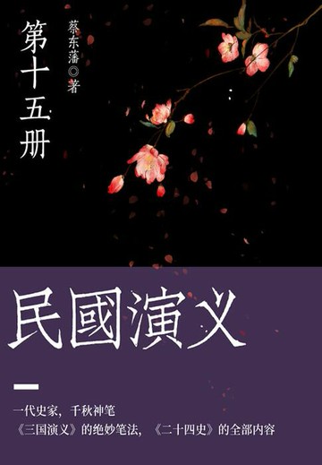 【電子書】蔡东藩经典历史小说：民国演义（15）