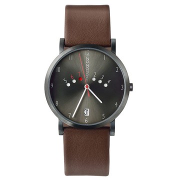 【NO Monday】Happy Weekend  (57231/深棕&黑/40mm)