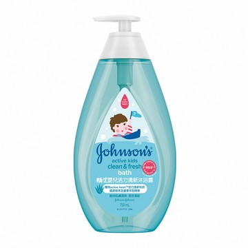 JOHNSONS 嬰兒 活力清新沐浴露750ml