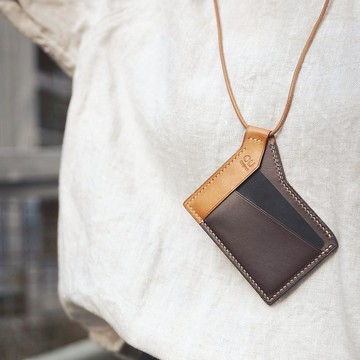 偶物 /// 來點不一樣的 斜掛識別證 證件套 掛頸卡套 雙面感應