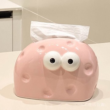 ✨可開發票#創意紙巾盒傢用客廳餐巾紙盒桌麵收納高顔值可愛小衆擺件抽紙盒