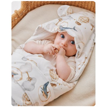 包被嬰兒大尺寸秋冬包被可脫膽新生兒兩用包被兒童可水洗棉花包被鑫弘-萌寶童裝可開發票