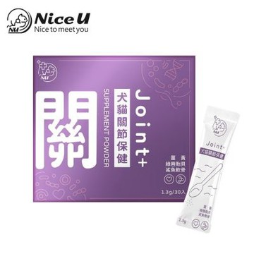 【NiceU 毛樂趣】犬貓關節保健粉（30入）