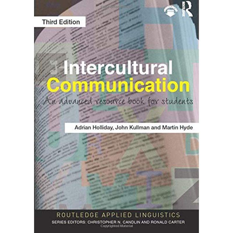 Intercultural Communication (Routledge Applied Linguistics)