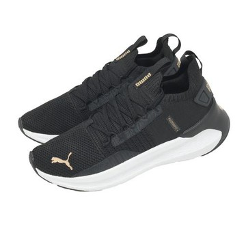 Puma 慢跑鞋 Softride Symmetry Fuzion Wns 女鞋 黑 緩震 310460-04