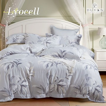 【DUYAN 竹漾】奧地利天絲 單人/雙人/加大 床包組/床包被套組 / 漓葉香榭 台灣製