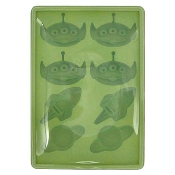 HOUSUXI 舒希 A1 迪士尼玩總製冰盒 20 x 13.7 x 3.1cm 三眼怪 180ml 192g  三眼怪 綠色  1個