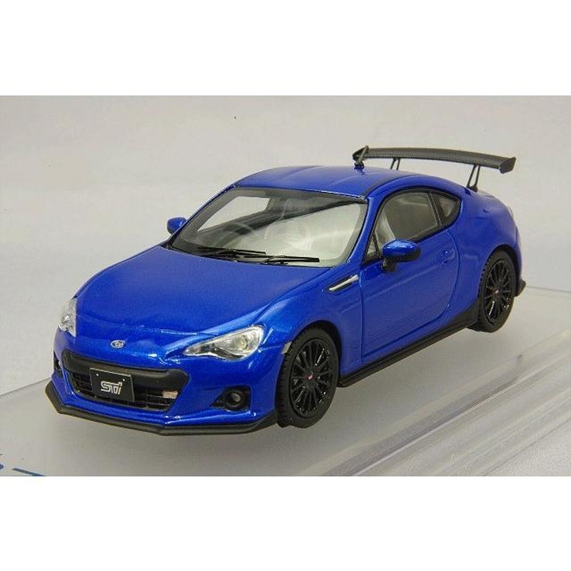 ミニカー/完成品 ENIF 1/43 スバル BRZ tS GTパッケージ WRブルー 