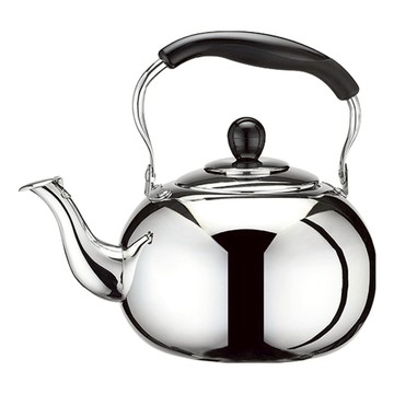 MiyAco 米雅可 #304不銹鋼造形壺  銀色  4L  1個