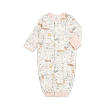 小熊牧場長袍妙妙裝 (天絲洞感緹花布)