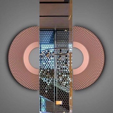 門把手 別墅門 門拉手 免運 開立發票 實木半圓+仿古銅 酒店包廂推拉門拉手 大門玻璃門把手 新款定制款