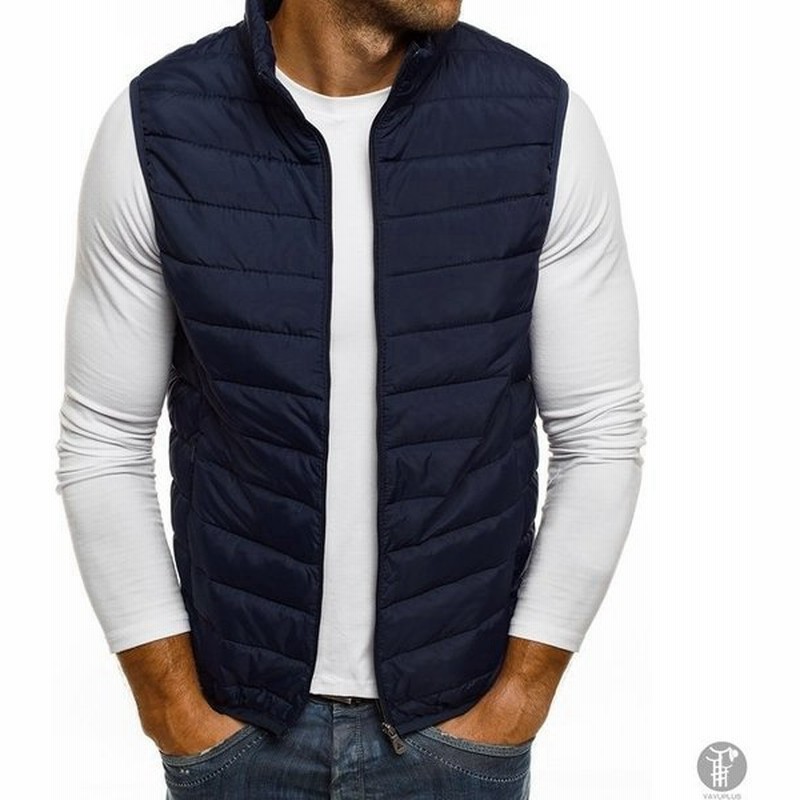 中綿ベスト 保温性 冬 ダウン おしゃれ メンズ 男性 ベスト 防寒 無地 軽量 あったか アウター 防寒対策 暖かい カジュアル 秋冬 通販 Lineポイント最大get Lineショッピング