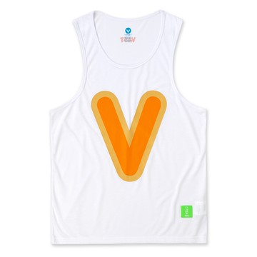 VAST Bubble "V" 背心 / 白色