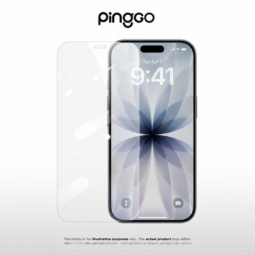 PingGO iPhone 螢幕保護貼 玻璃貼 鋼化膜手機螢幕 防塵 抗指紋 適用17 16 15 14 13 12