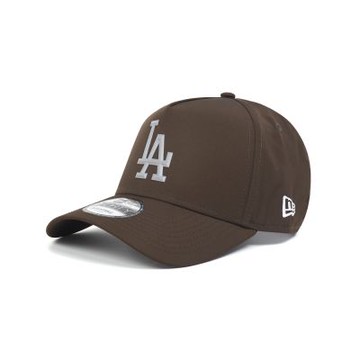 New Era 棒球帽 940 AF TPU Badge 洛杉磯道奇 深棕 彎帽檐 帽子 老帽 NE14700943
