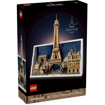 [樂享積木] LEGO 21064 巴黎－愛之城 建築系列