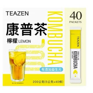 【粿女兒商行】?現貨 TEAZEN 康普茶 檸檬口味 5公克