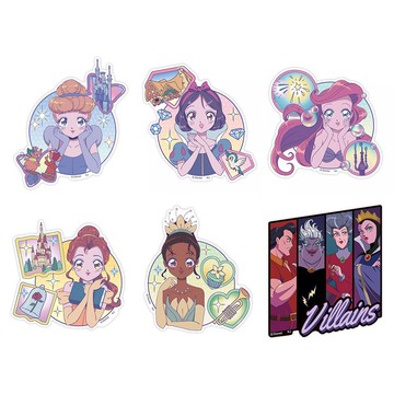 Kamio 迪士尼 復古動漫風系列 防水耐光貼紙