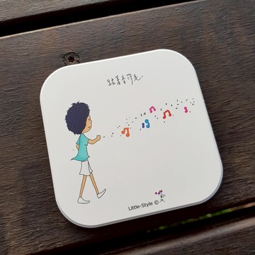 吸水杯墊-跟著音符走
